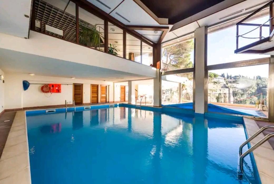 Pieve Ligure A Picco Sul Mare Con Piscina Villa Regina 外观 照片